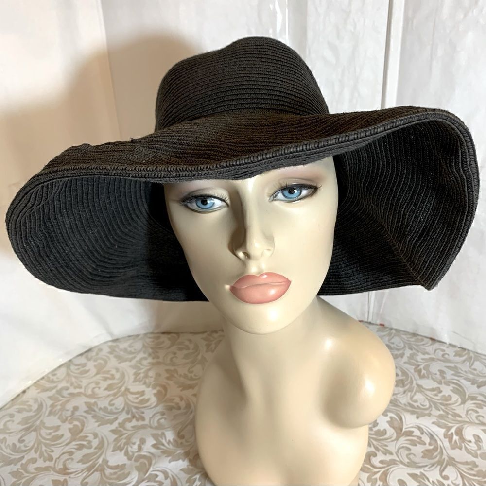 Vintage Kathy Jeanne Floppy Bucket Hat Size M/L Gorgeous